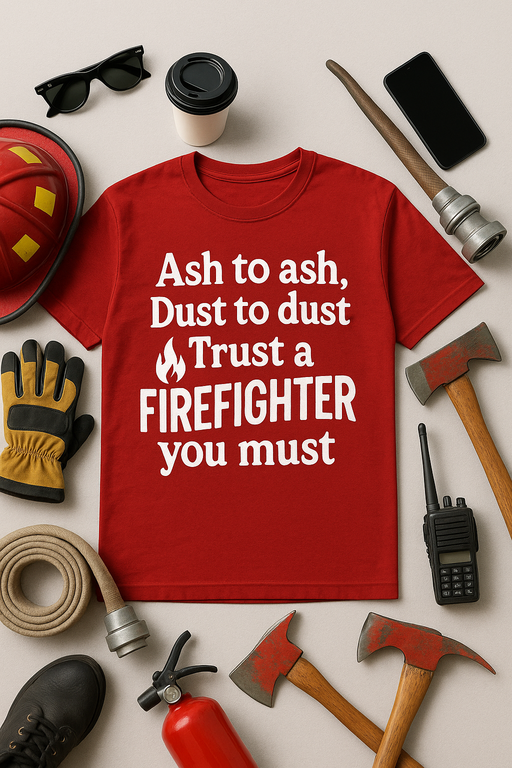 Ash to Ash Firefighter Trust Tee