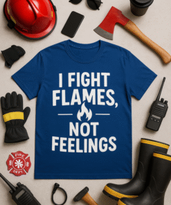 I Fight Flames, Not Feelings T-Shirt