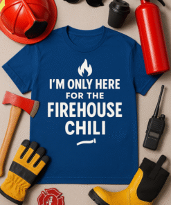 I'm Only Here for the Firehouse Chili T-Shirt