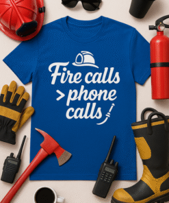 Fire Calls Over Phone Calls T-Shirt