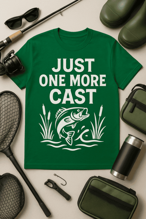 Fish fishing t-shirt with humorous slogan for anglers and fishing enthusiasts. Perfect for outdoor fishing trips and casual wear.
