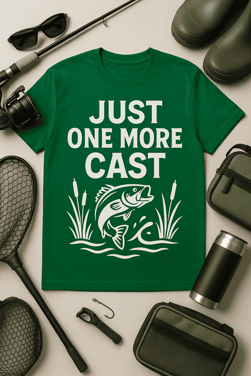 Fish fishing t-shirt with humorous slogan for anglers and fishing enthusiasts. Perfect for outdoor fishing trips and casual wear.