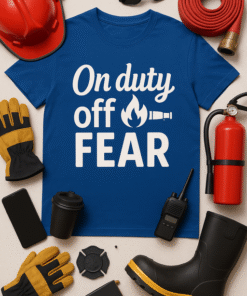 On Duty, Off Fear T-Shirt