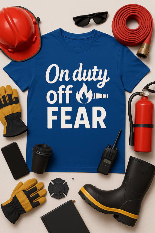On Duty, Off Fear T-Shirt