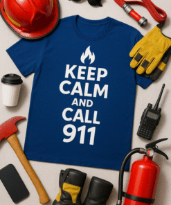 Keep Calm and Call 911 T-Shirt