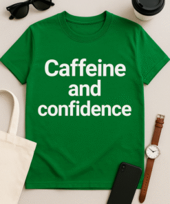 Caffeine and Confidence T-Shirt