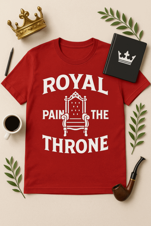 1. Crown logo, throne, royal T-shirt, king, queen, monarchy, regal, royalty, throne print, royal fashion, statement tee, trendy shirt, king crown, queen crown, royal apparel, royal themed T-shirt, royal design, royal slogan, royal quote, royal clothing.