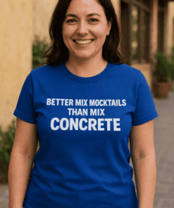 Better Mix Mocktails T-shirt for women, fun casual tee, perfect for cocktail lovers and summer wear.