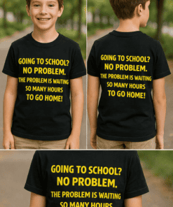 Thinking about a fun back-to-school T-shirt for kids.