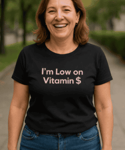 High-quality funny T-shirt with humorous quote for women, casual wear, perfect for expressing personality.