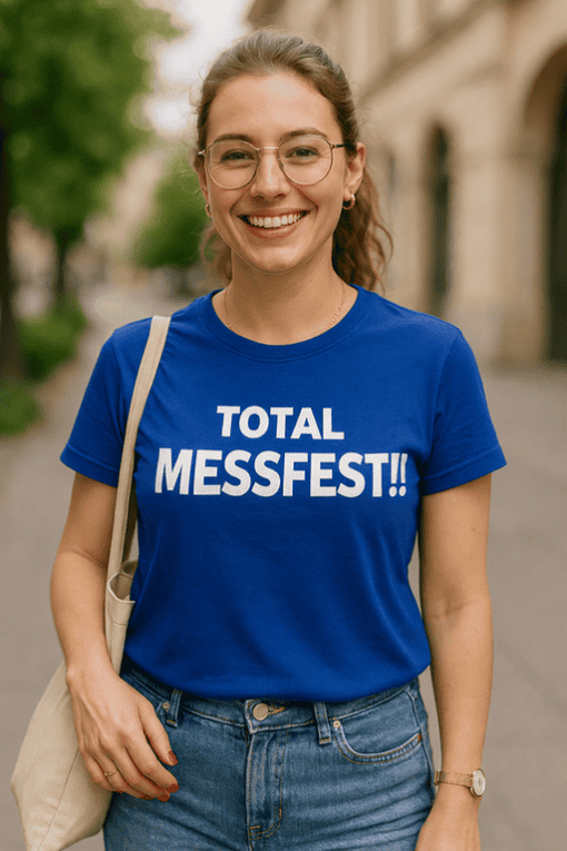 Funny German phrase T-shirt, casual women’s graphic tee, humorous streetwear, gift idea, popular online fashion.