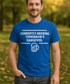 1. Funny beer brewing quote t-shirt for men, craft beer humor gift.