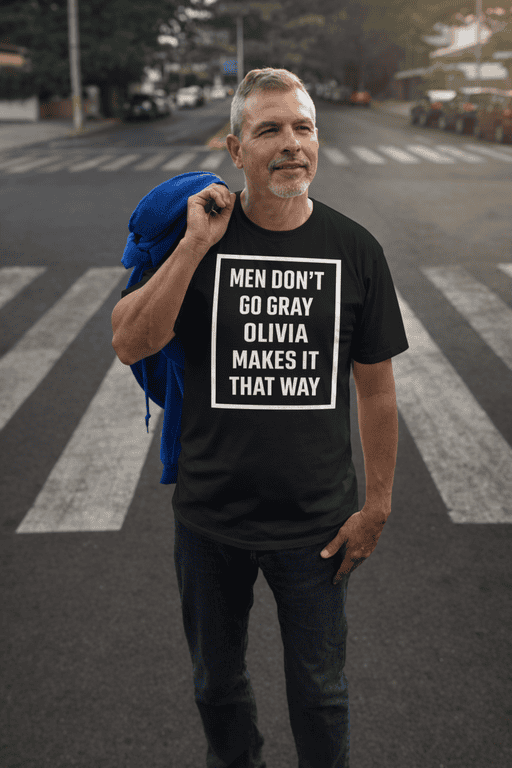 Men's funny graphic t-shirt with bold statement, adaptable for casual wear or gifts, perfect for men who enjoy humorous fashion.