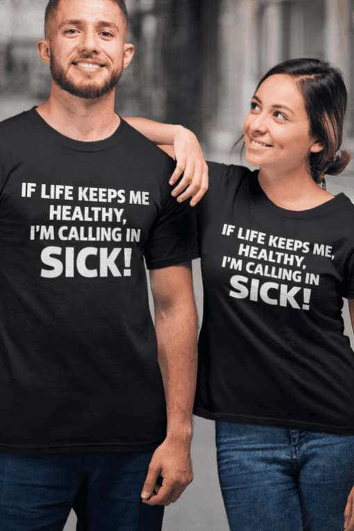 Funny health humor T-shirts for men and women, perfect for doctors, nurses, and health enthusiasts.