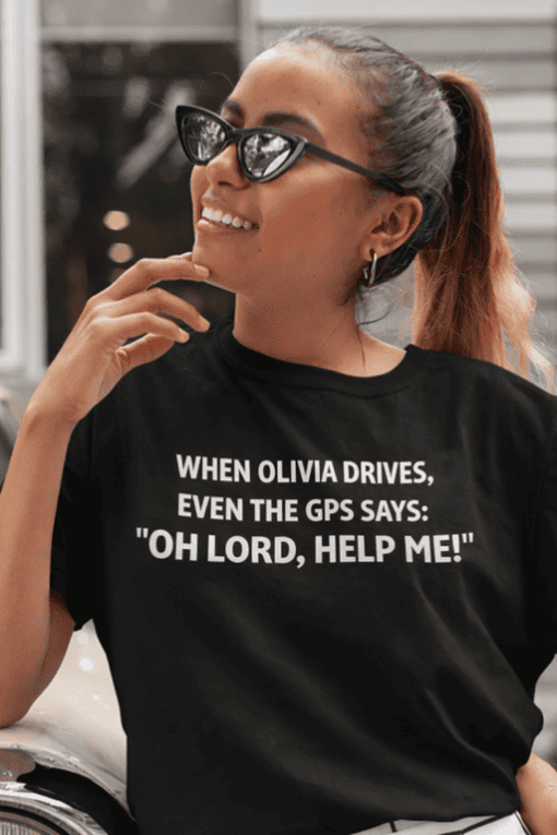 1. Funny pregnancy t-shirt with humorous quote for moms-to-be.