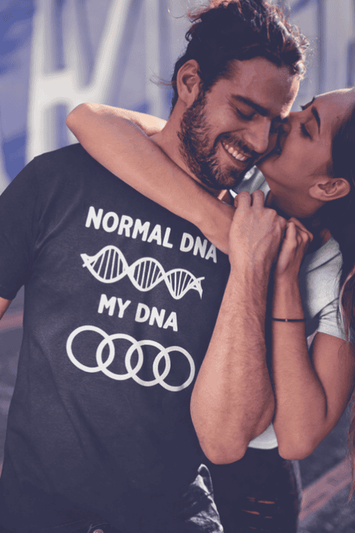 DNA science meme t-shirt for couples, DNA lover gift, funny biology shirt, nerdy science humor apparel.