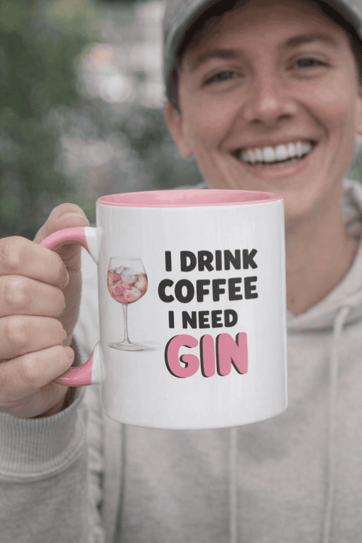 Enjoy your morning with humorous coffee mug from T-shirtplease.com, perfect for tea lovers and coffee enthusiasts.