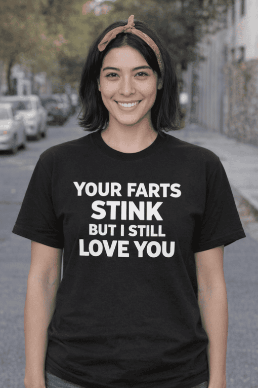 1. Funny t-shirt with bold text for humor and novelty style.