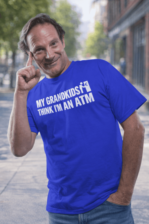 Funny-grandpa-motivational-tshirt for grandfather birthday or special occasion.