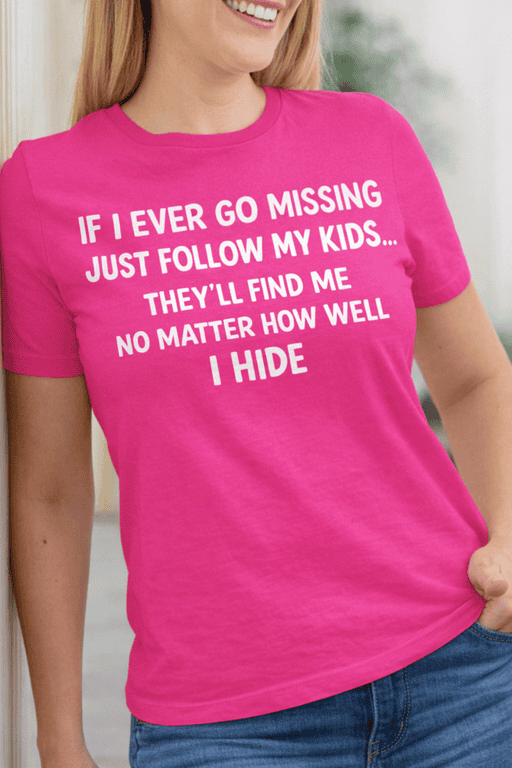 "Funny mom humor t-shirt for women, perfect for casual wear, gift, or family gatherings.".