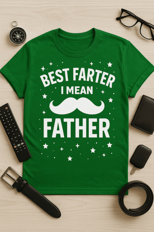 Best Farter Dad Shirt, Funny Father's Day Gift, Humorous Dad Tee, Fart Joke T-Shirt, Father's Day Humor Australiana.