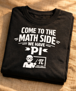 Come To The Math Side We Have Pi Funny T-Shirt