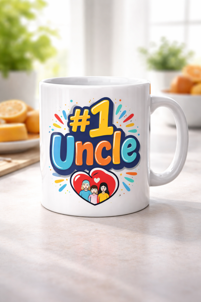 Funny mug with the slogan #1 Uncle