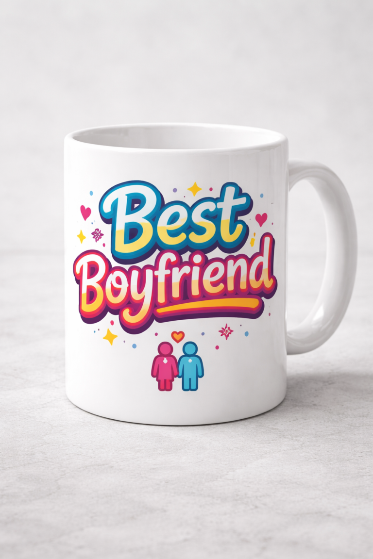 Funny mug with the slogan Best Boyfriend