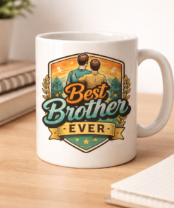 Funny mug with the slogan Best Brother Ever