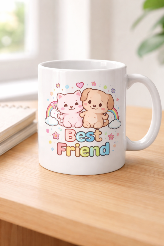 Funny mug with the slogan Best Friend