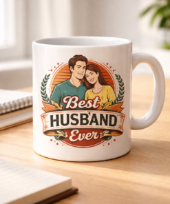 Funny mug with the slogan Best Husband Ever