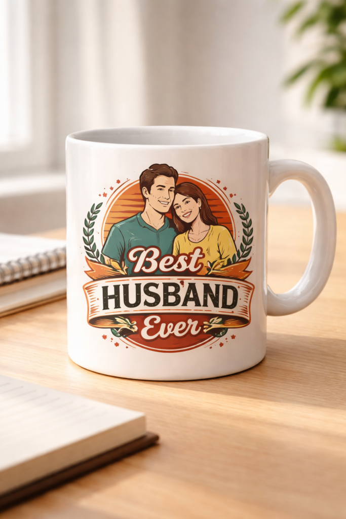 Funny mug with the slogan Best Husband Ever