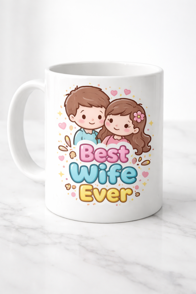 Funny mug with the slogan Best Wife Ever