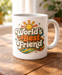 Funny mug with the slogan World's Best Friend