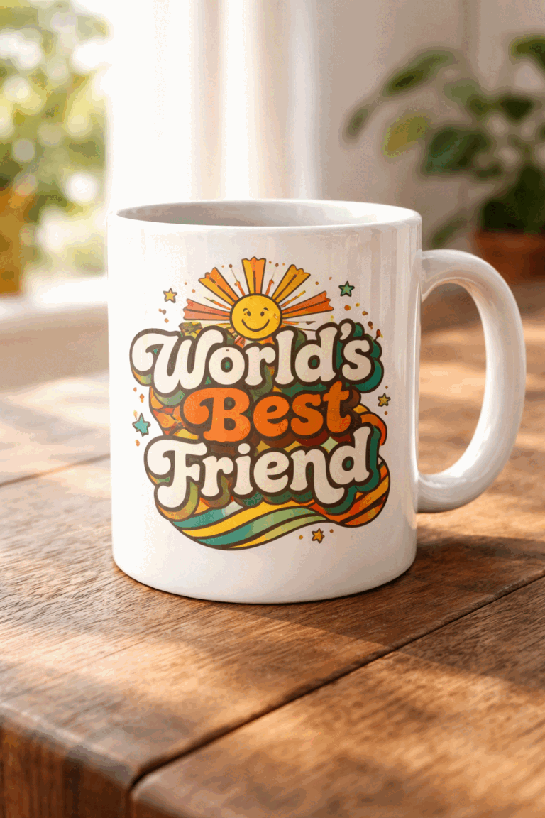Funny mug with the slogan World's Best Friend