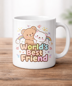 Funny mug with the slogan World's Best Friend