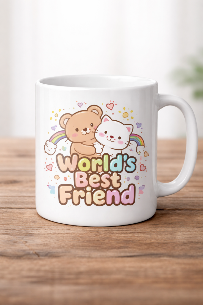 Funny mug with the slogan World's Best Friend