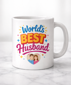 Funny mug with the slogan World's Best Husband
