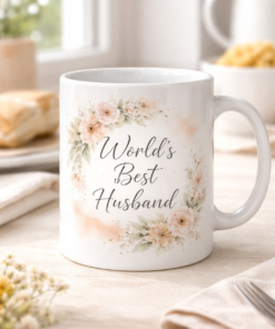 Funny mug with the slogan World's Best Husband
