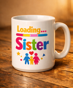Loading... Sister Funny Mug