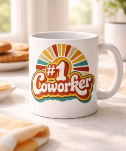 Mug for coworkers with the slogan #1 Coworker